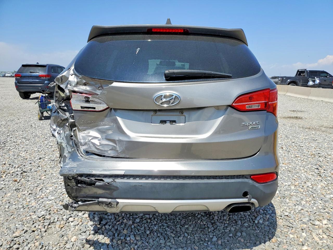 2013 Hyundai Santa Fe Sport 2.4l Brown vin: 5XYZUDLB6DG017126