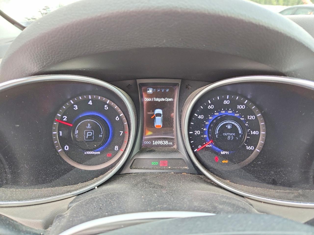 2013 Hyundai Santa Fe Sport 2.4l White vin: 5XYZUDLB6DG045024