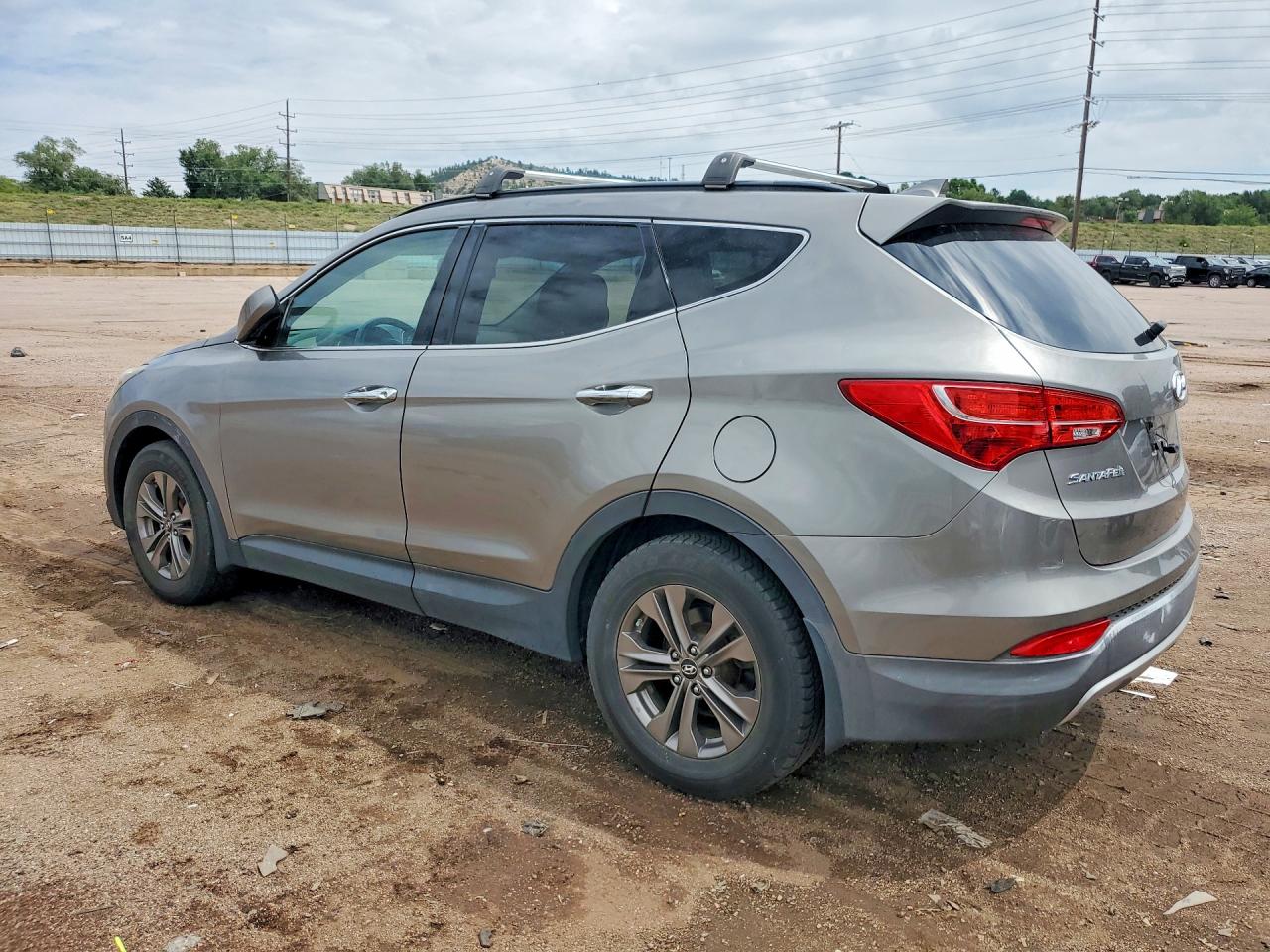 2013 Hyundai Santa Fe Sport 2.4l Gray vin: 5XYZUDLB6DG052233