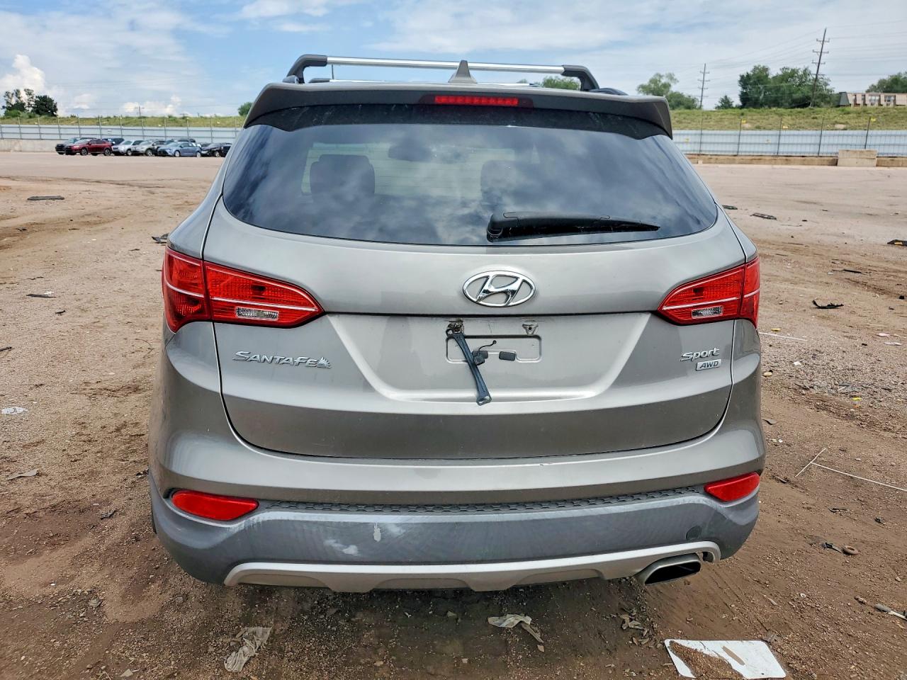 2013 Hyundai Santa Fe Sport 2.4l Gray vin: 5XYZUDLB6DG052233