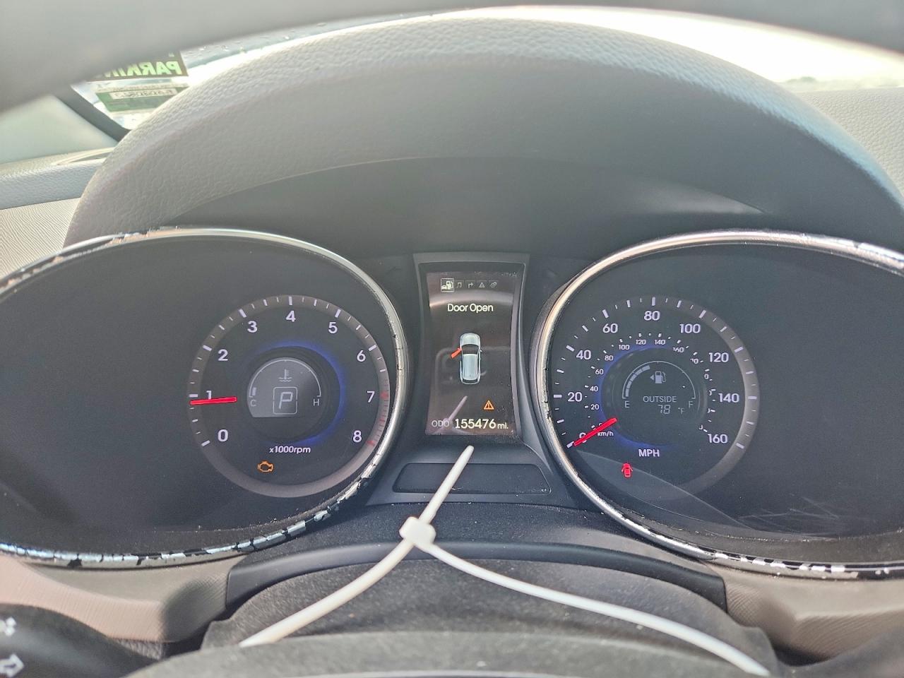 2013 Hyundai Santa Fe Sport 2.4l Blue vin: 5XYZUDLB6DG095468
