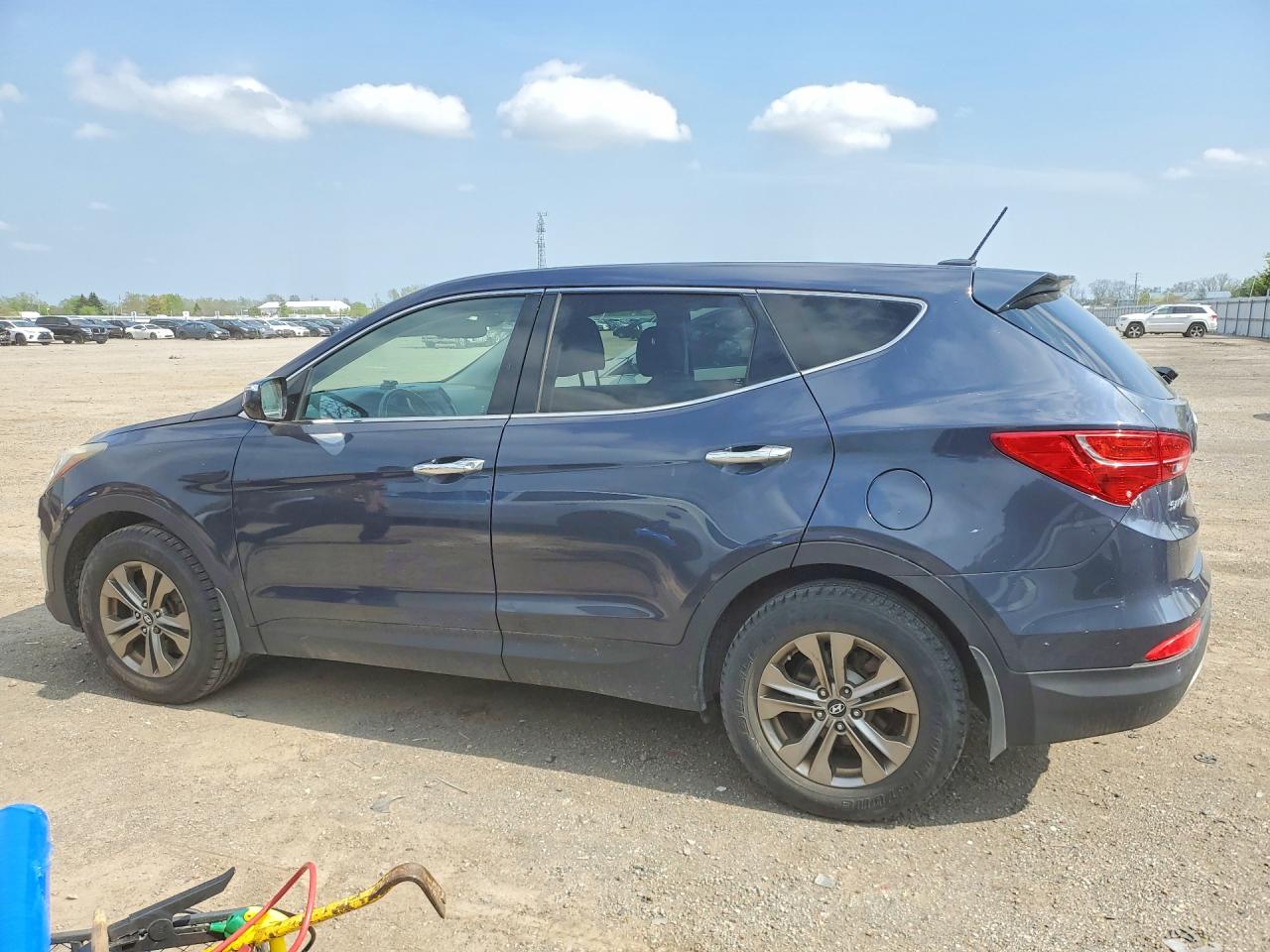 2013 Hyundai Santa Fe Sport 2.4l Charcoal vin: 5XYZUDLB6DG101866
