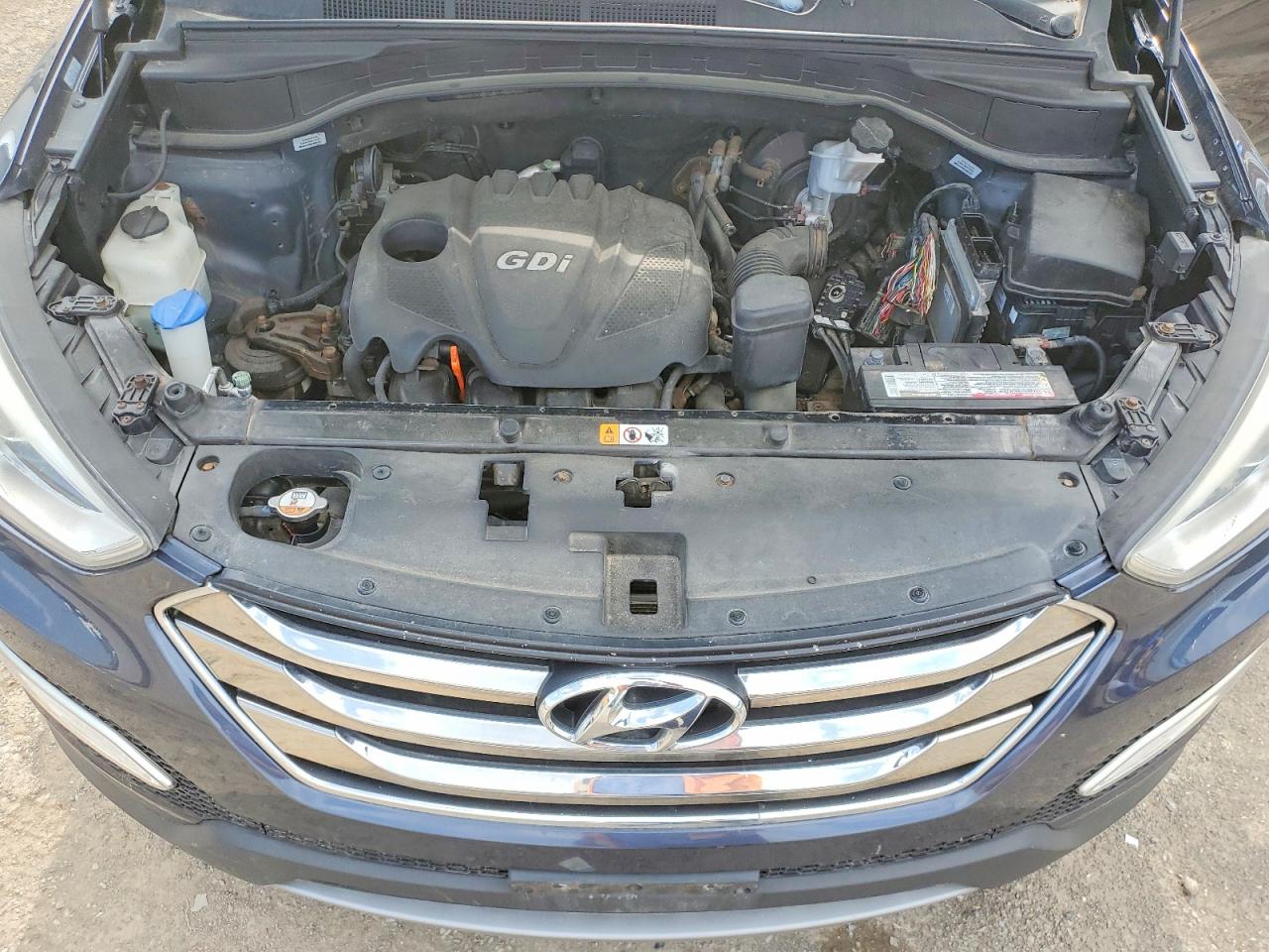 2013 Hyundai Santa Fe Sport 2.4l Charcoal vin: 5XYZUDLB6DG101866