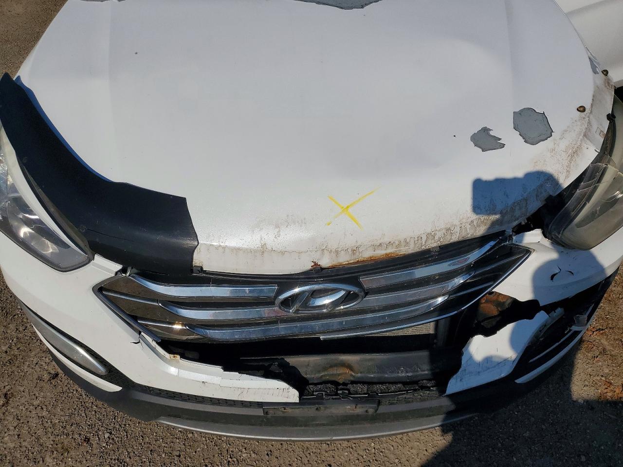 2013 Hyundai Santa Fe Sport 2.4l White vin: 5XYZUDLB6DG119218