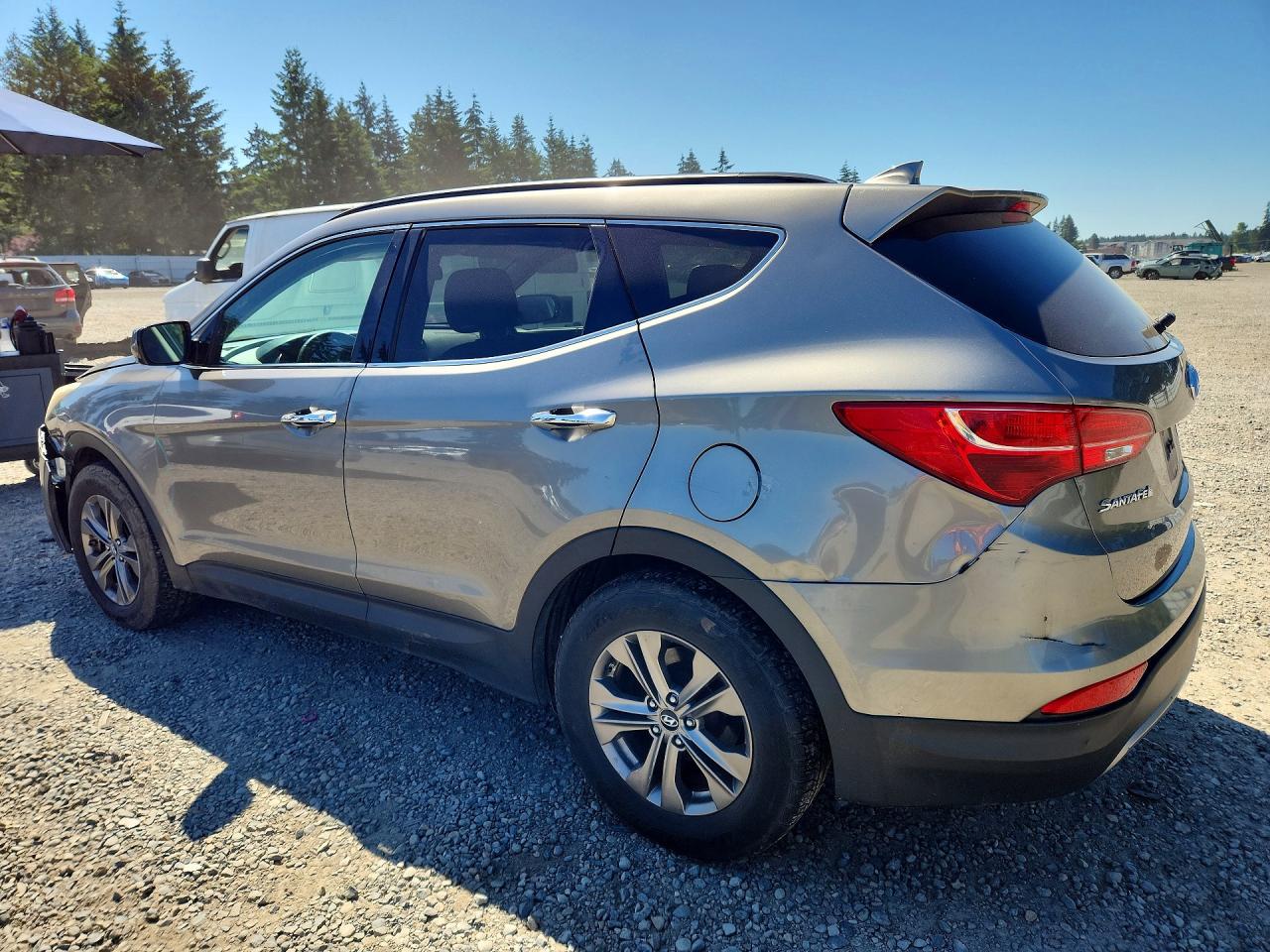2014 Hyundai Santa Fe Sport 2.4l Silver vin: 5XYZUDLB6EG129152