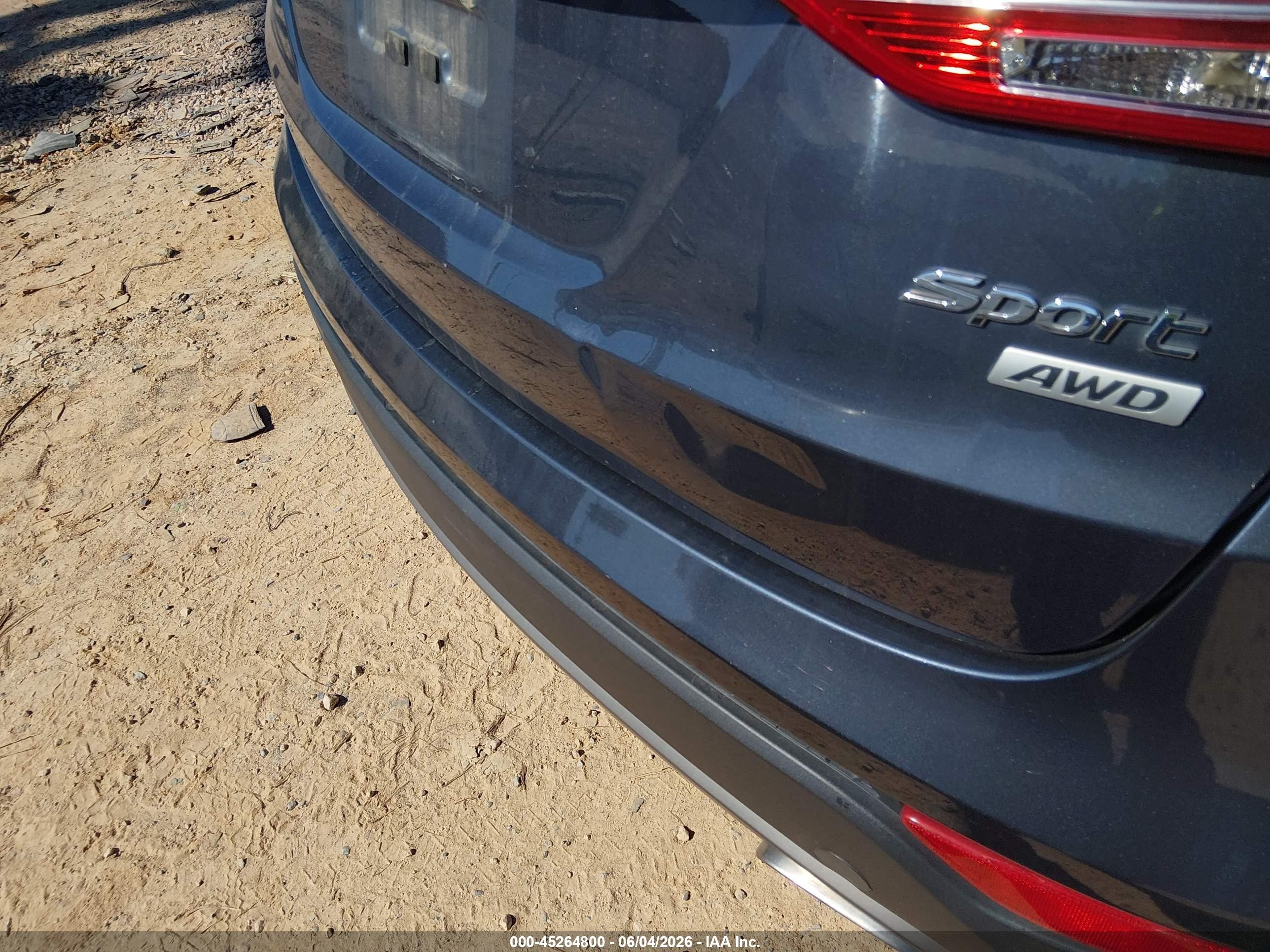 2014 Hyundai Santa Fe Sport 2.4l Black vin: 5XYZUDLB6EG156061