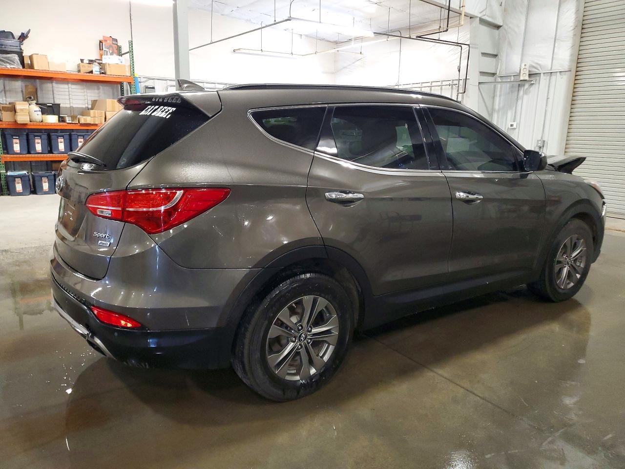 2014 Hyundai Santa Fe Sport 2.4l Brown vin: 5XYZUDLB6EG201449