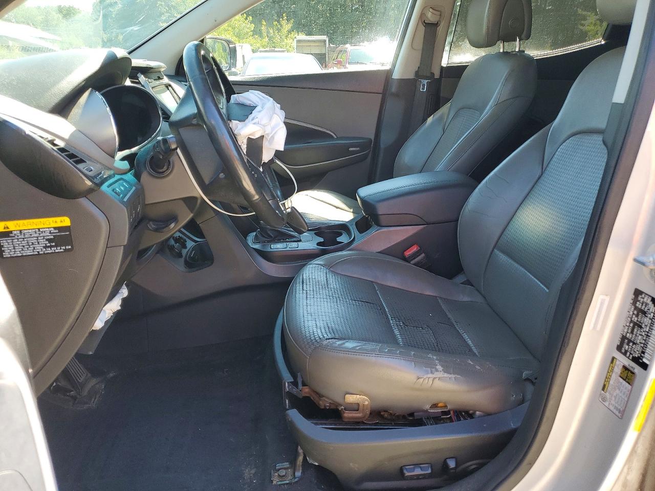 2014 Hyundai Santa Fe Sport 2.4l Silver vin: 5XYZUDLB6EG228148
