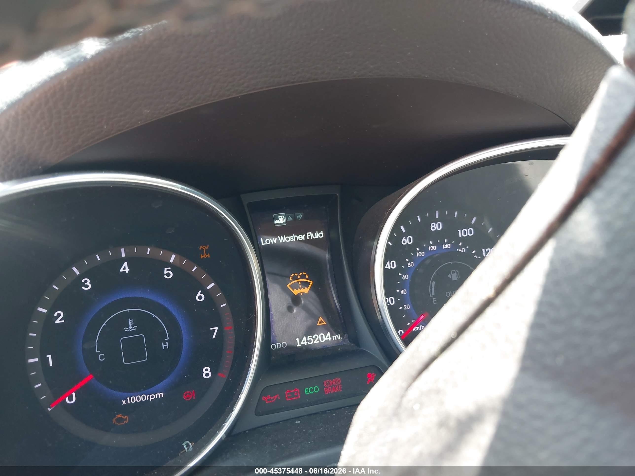 2015 Hyundai Santa Fe Sport 2.4l Оранжевый vin: 5XYZUDLB6FG251835