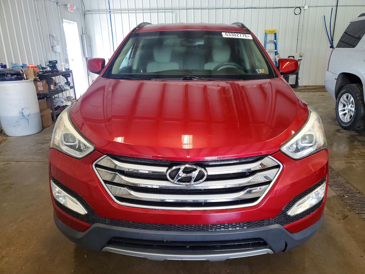 2015 Hyundai Santa Fe Sport 2.4l Maroon vin: 5XYZUDLB6FG252094
