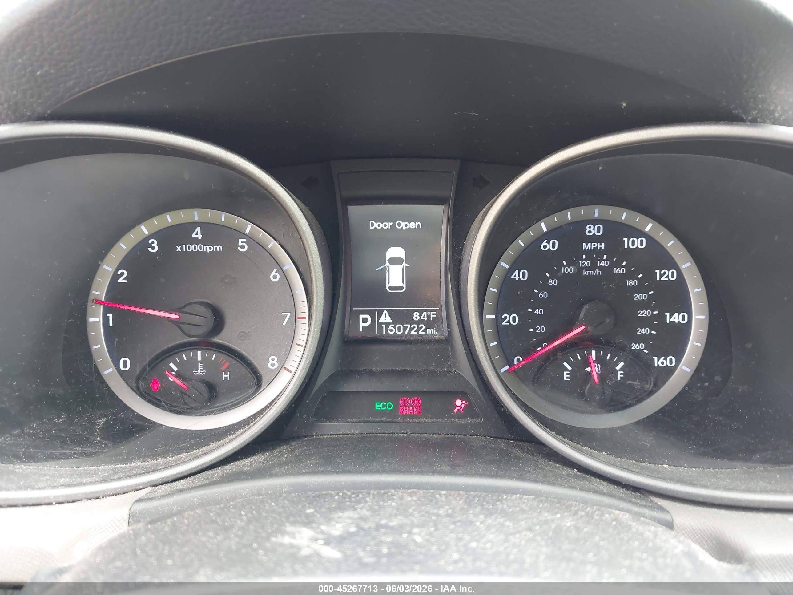 2015 Hyundai Santa Fe Sport 2.4l Black vin: 5XYZUDLB6FG267677
