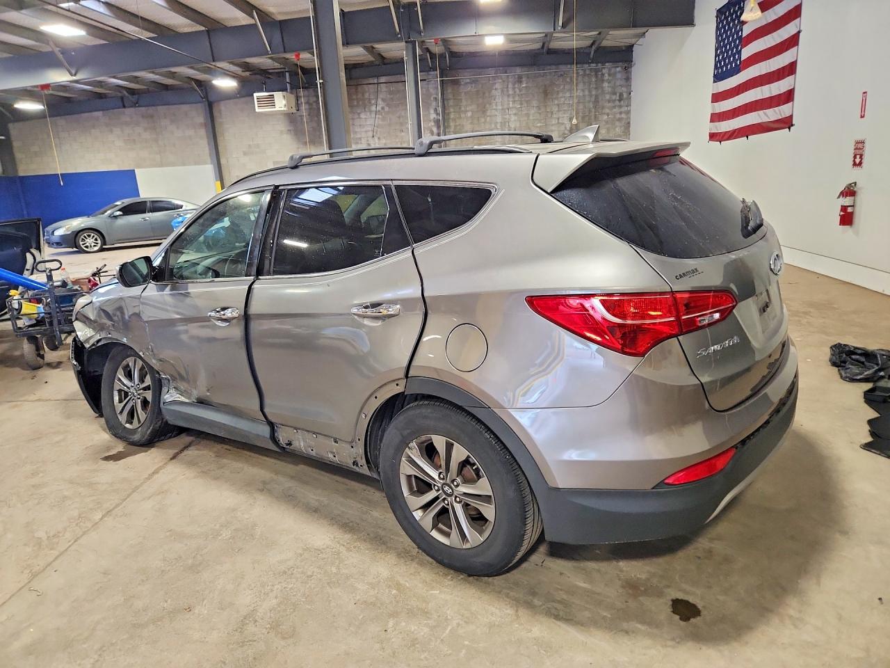 2015 Hyundai Santa Fe Sport 2.4l Gray vin: 5XYZUDLB6FG284706
