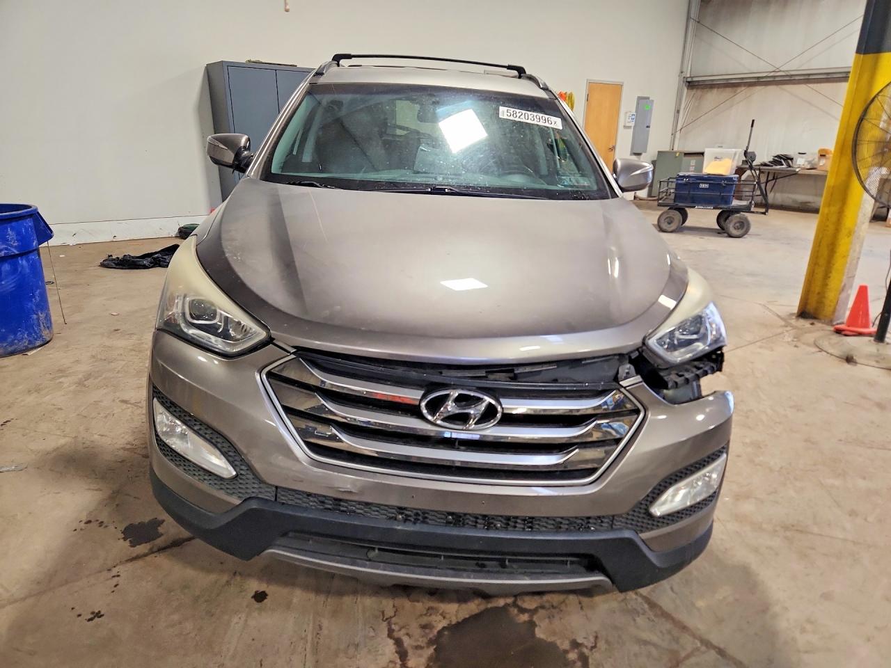 2015 Hyundai Santa Fe Sport 2.4l Gray vin: 5XYZUDLB6FG284706