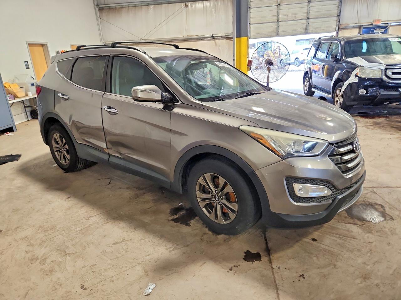 2015 Hyundai Santa Fe Sport 2.4l Gray vin: 5XYZUDLB6FG284706