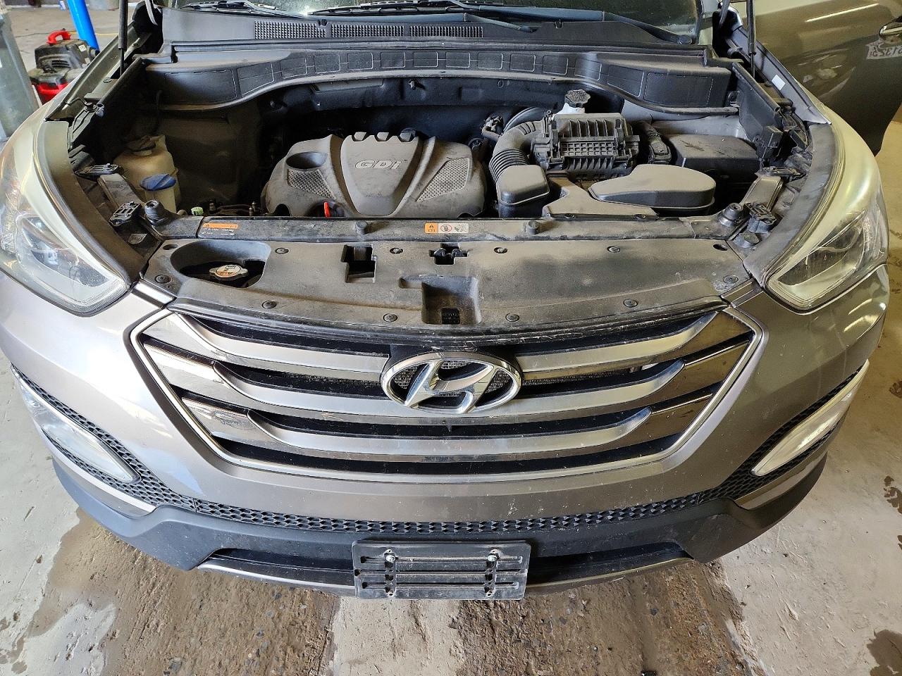 2015 Hyundai Santa Fe Sport 2.4l Серый vin: 5XYZUDLB6FG284723