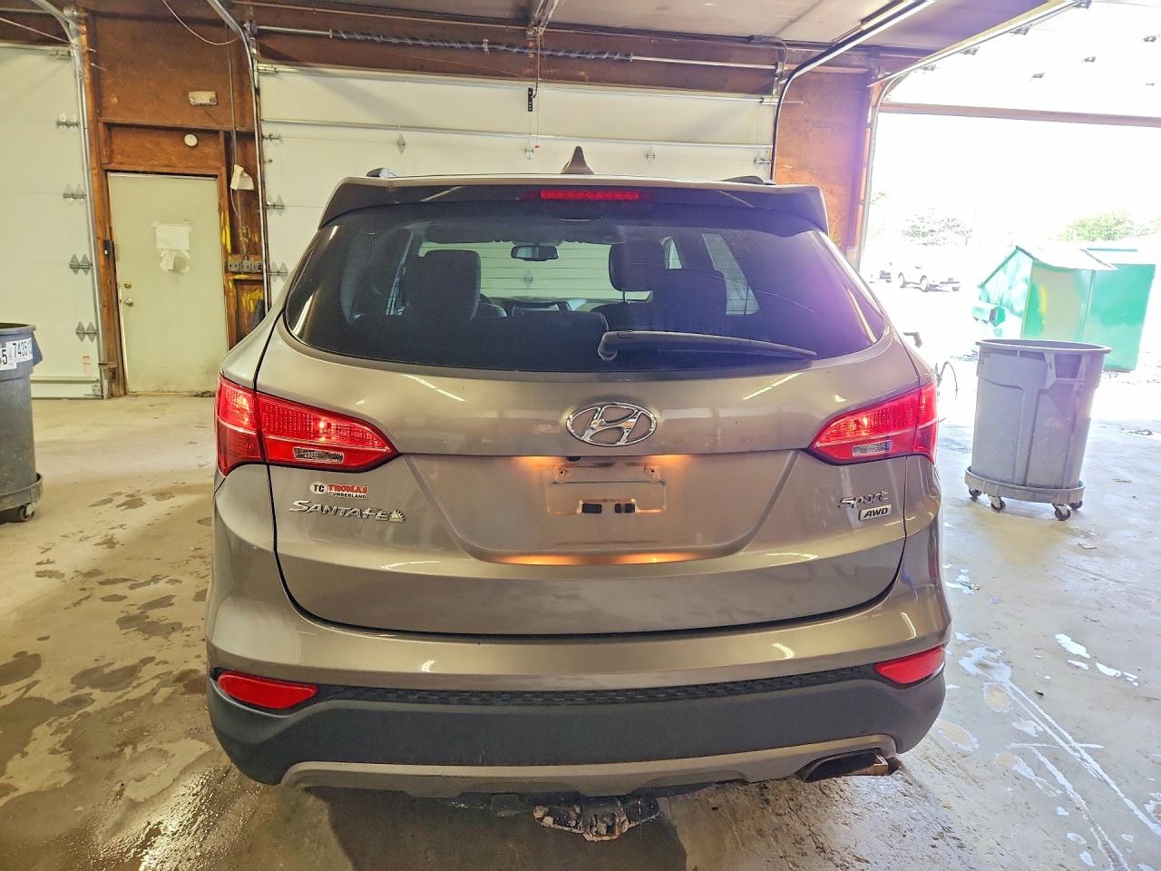 2015 Hyundai Santa Fe Sport 2.4l Серый vin: 5XYZUDLB6FG284723