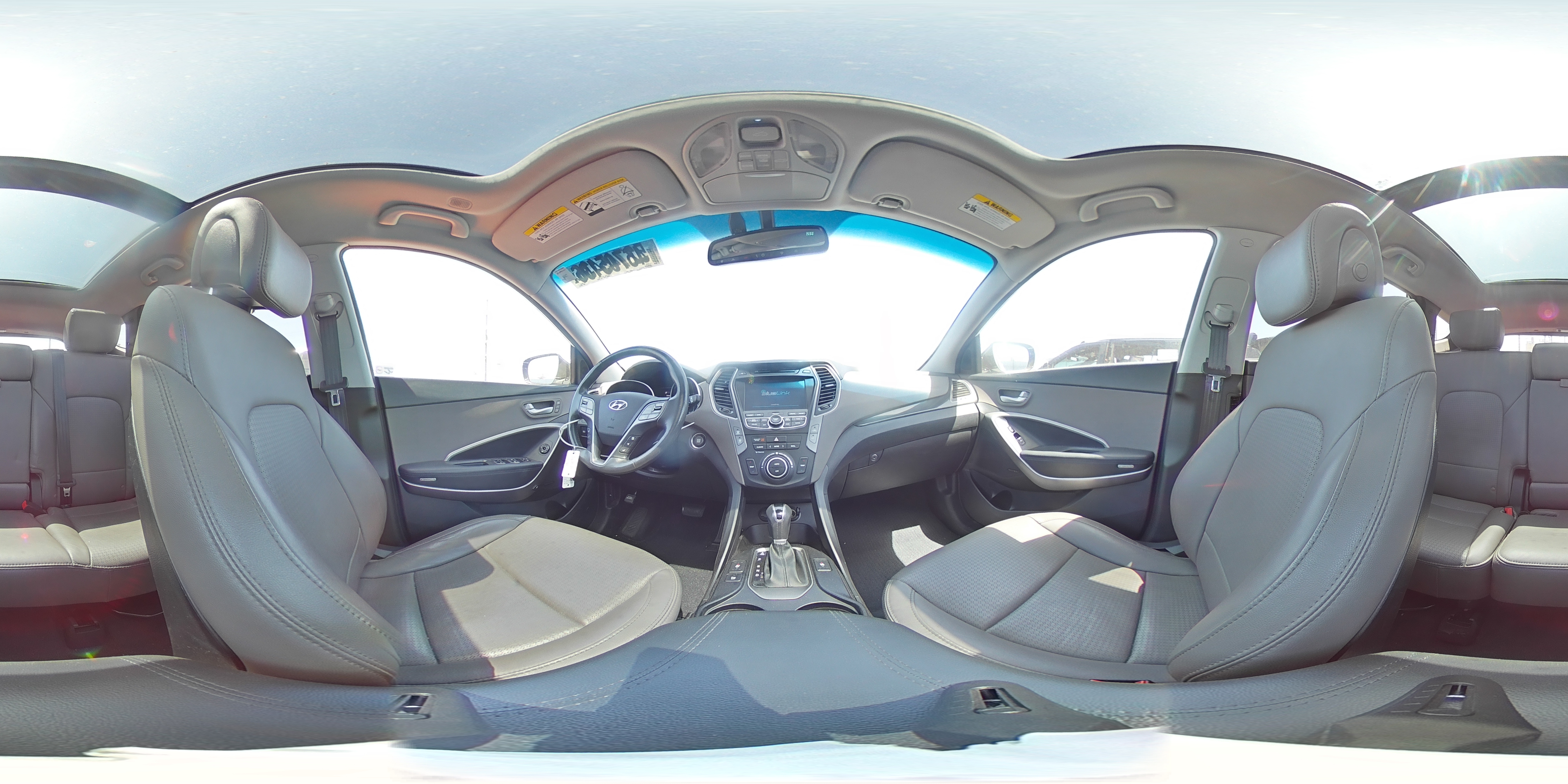 2015 Hyundai Santa Fe Sport 2.4l Белый vin: 5XYZUDLB6FG290859