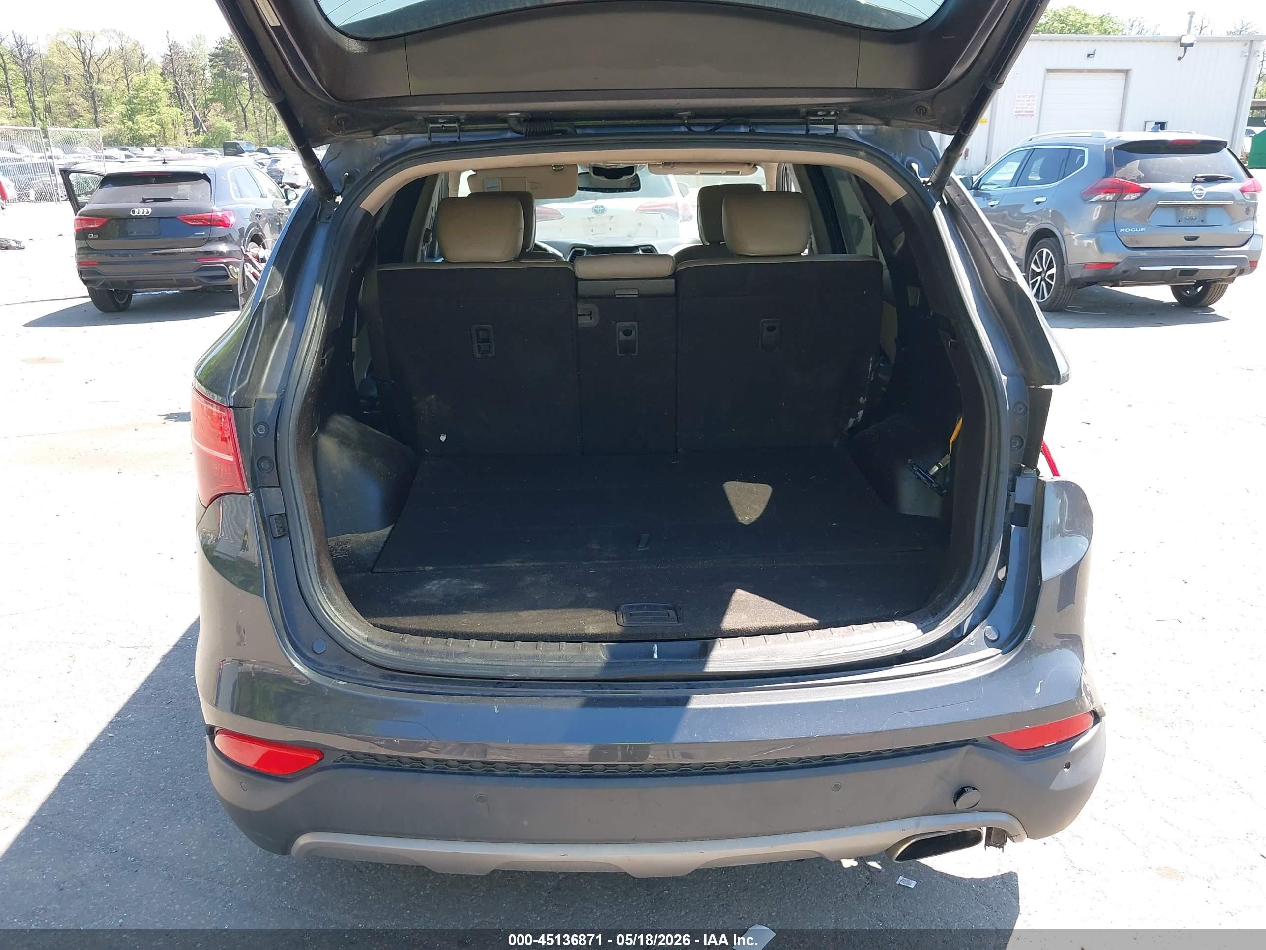 2015 Hyundai Santa Fe Sport 2.4l Gray vin: 5XYZUDLB6FG301035