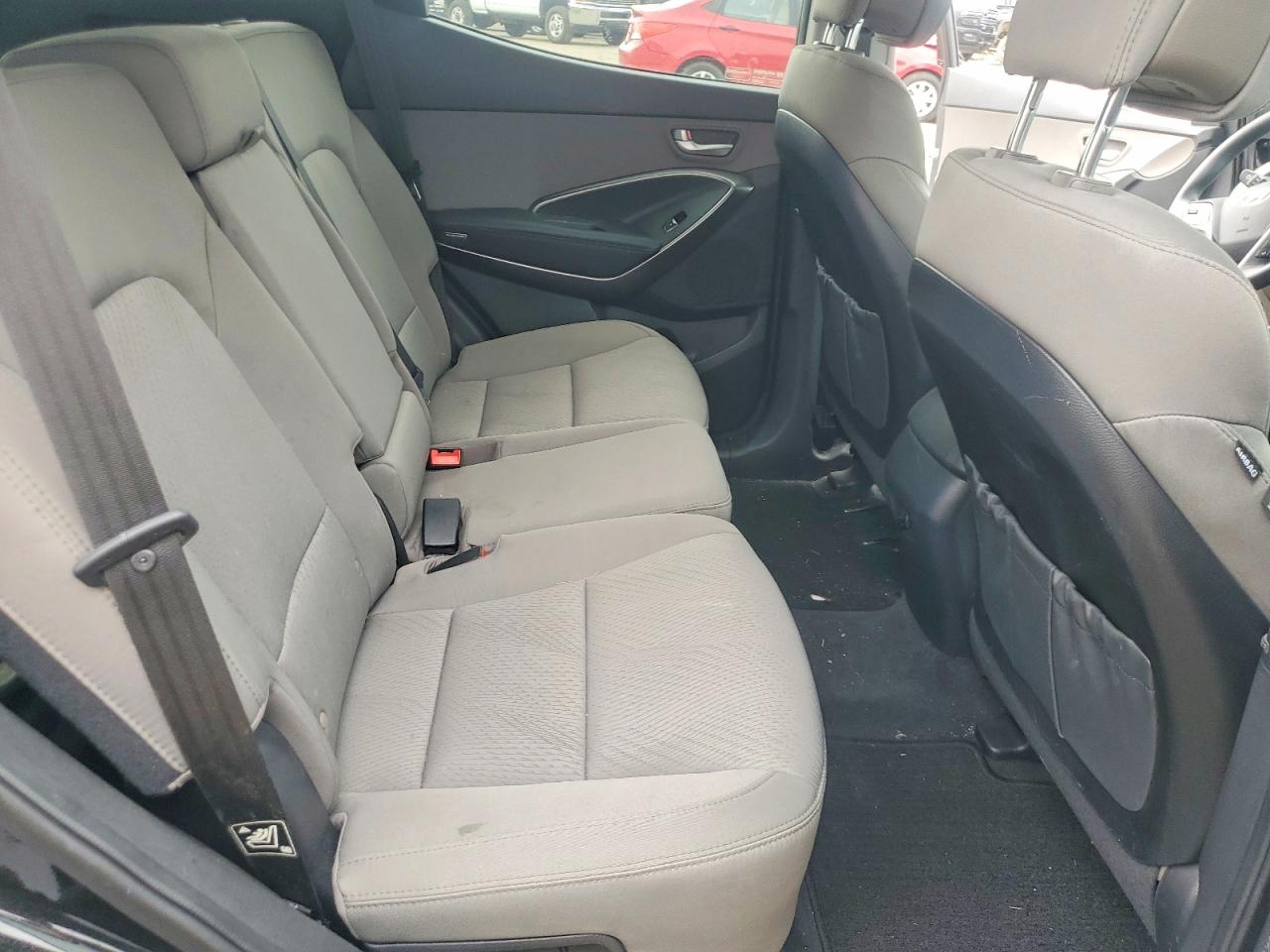 2017 Hyundai Santa Fe Sport 2.4l Black vin: 5XYZUDLB6HG429326
