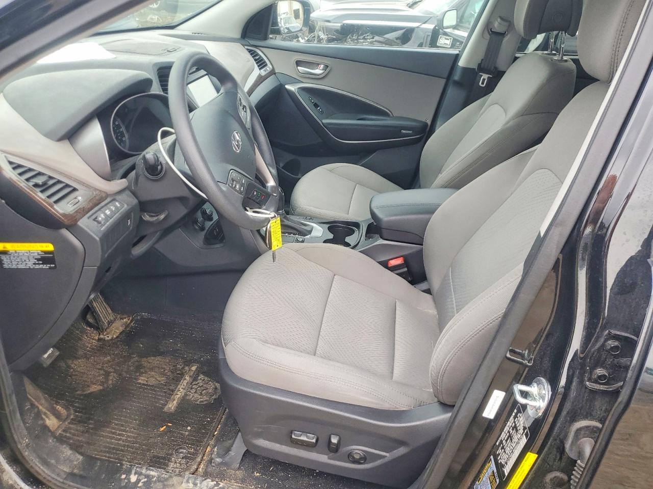 2017 Hyundai Santa Fe Sport 2.4l Black vin: 5XYZUDLB6HG429326
