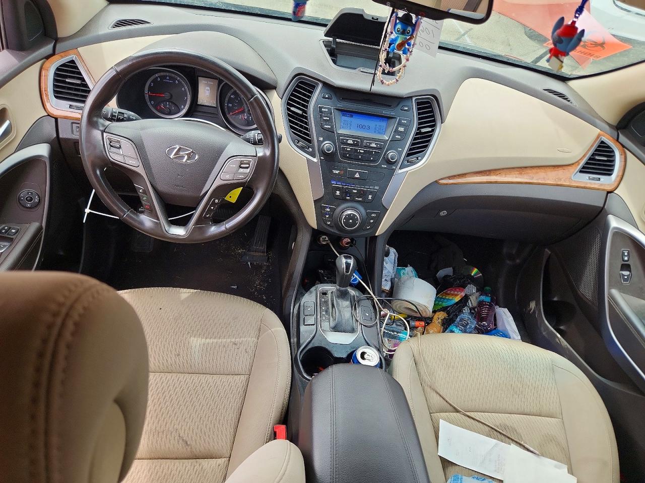 2013 Hyundai Santa Fe Sport 2.4l Orange vin: 5XYZUDLB7DG008094