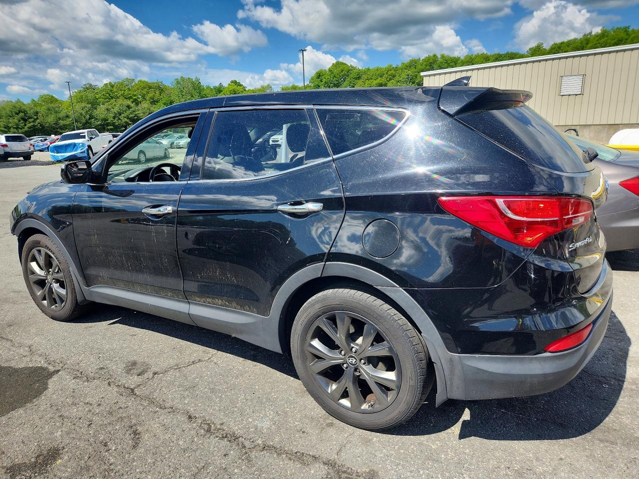 2013 Hyundai Santa Fe Sport 2.4l Black vin: 5XYZUDLB7DG027048