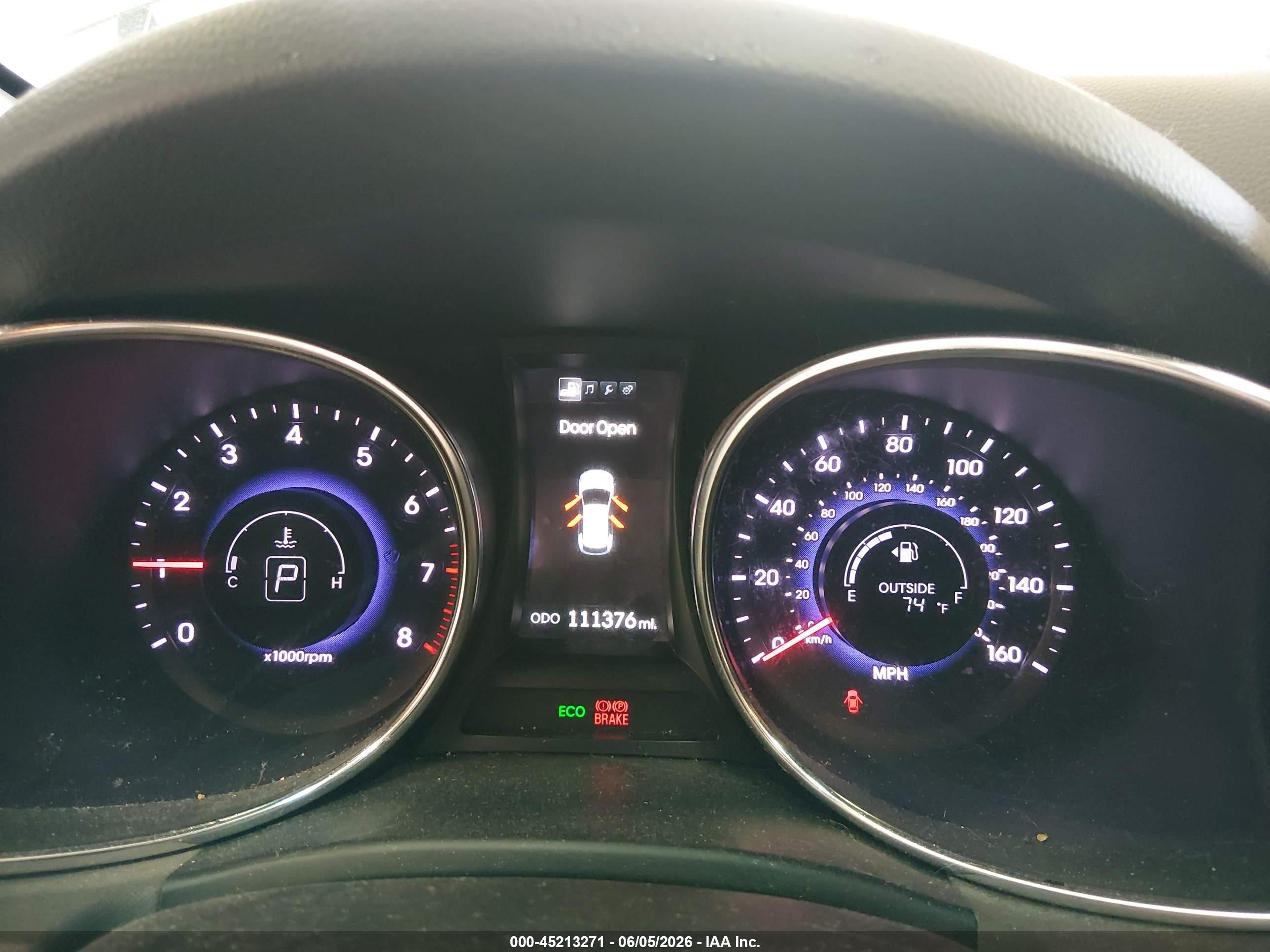 2013 Hyundai Santa Fe Sport Silver vin: 5XYZUDLB7DG028247
