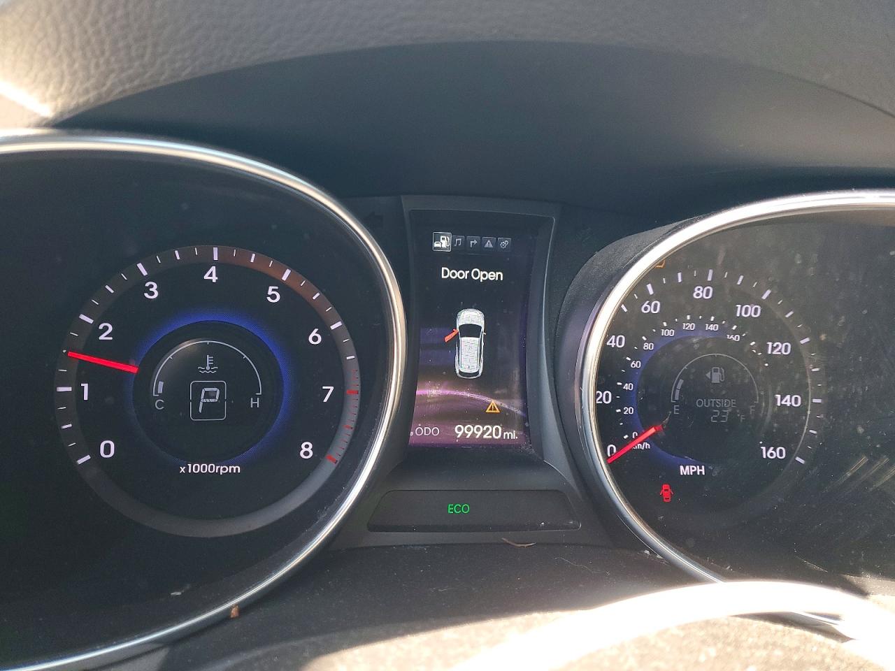 2013 Hyundai Santa Fe Sport Gray vin: 5XYZUDLB7DG046568