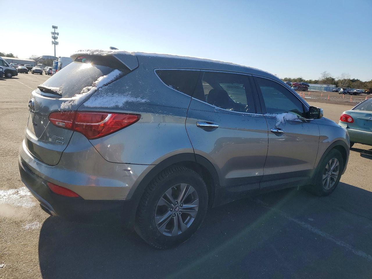 2013 Hyundai Santa Fe Sport Gray vin: 5XYZUDLB7DG046568