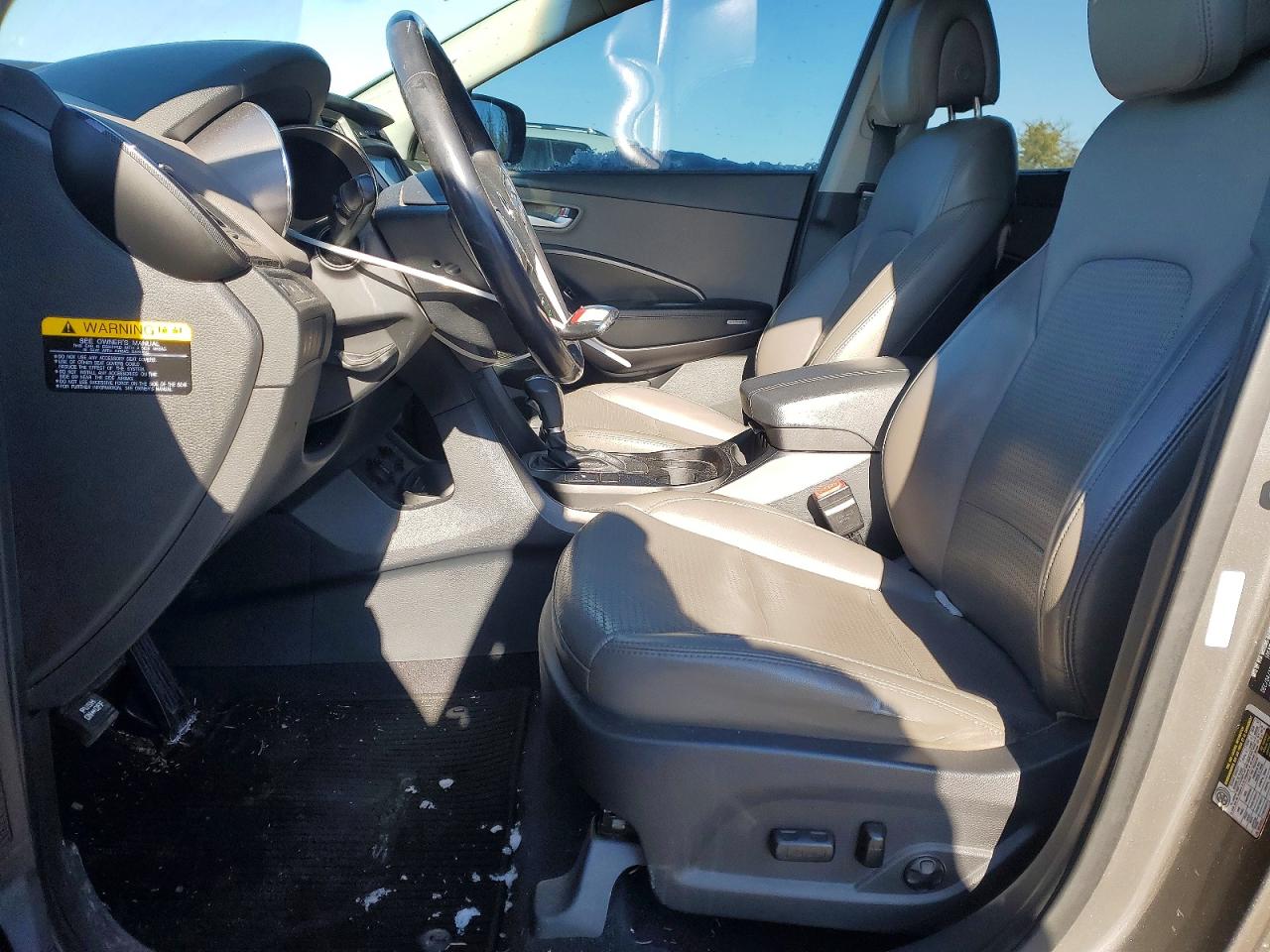 2013 Hyundai Santa Fe Sport Gray vin: 5XYZUDLB7DG046568