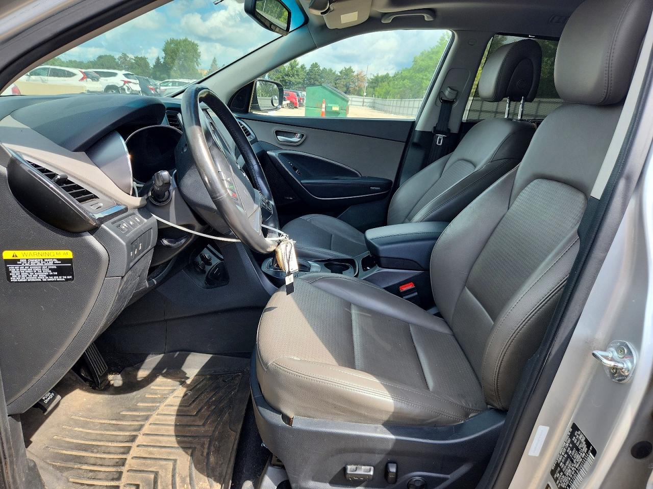 2013 Hyundai Santa Fe Sport 2.4l Silver vin: 5XYZUDLB7DG056954