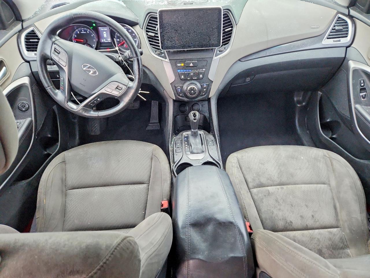2013 Hyundai Santa Fe Sport 2.4l White vin: 5XYZUDLB7DG060695