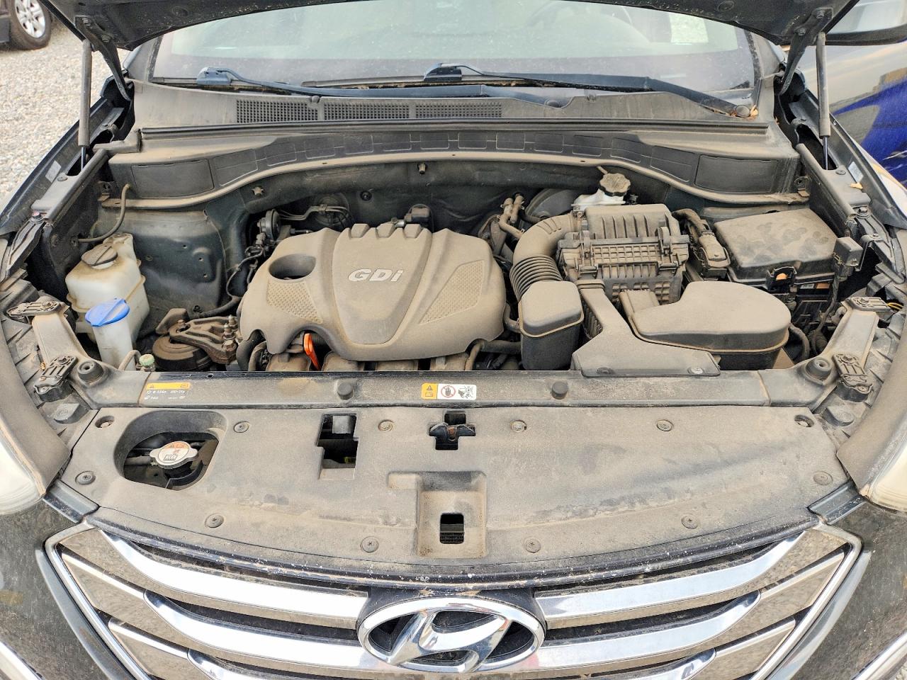 2013 Hyundai Santa Fe Sport 2.4l Charcoal vin: 5XYZUDLB7DG082907
