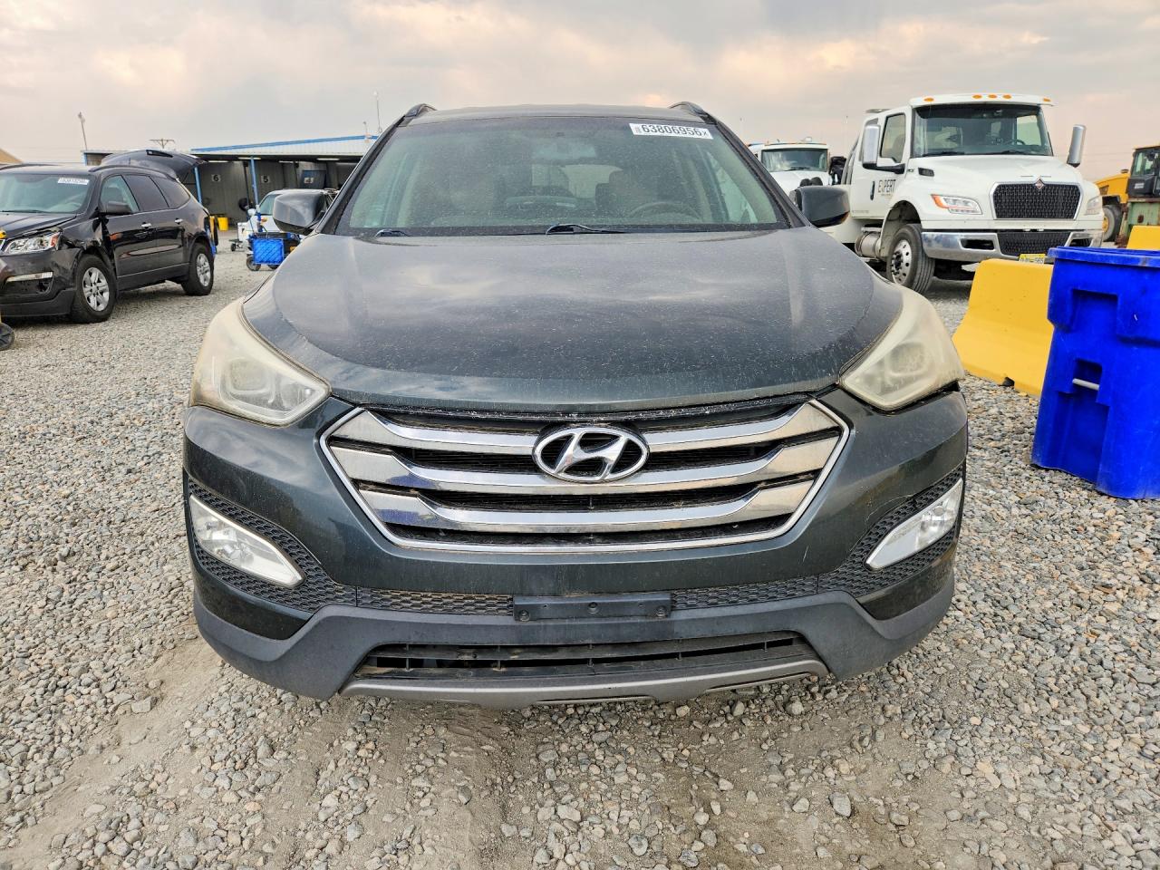 2013 Hyundai Santa Fe Sport 2.4l Charcoal vin: 5XYZUDLB7DG082907