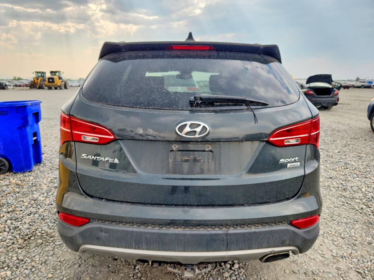 2013 Hyundai Santa Fe Sport 2.4l Charcoal vin: 5XYZUDLB7DG082907