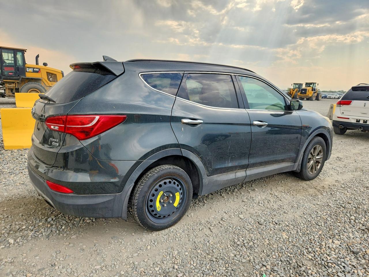 2013 Hyundai Santa Fe Sport 2.4l Charcoal vin: 5XYZUDLB7DG082907