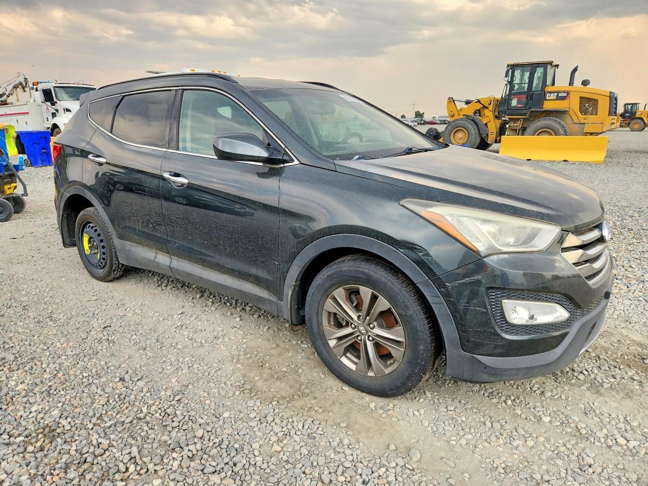 2013 Hyundai Santa Fe Sport 2.4l Charcoal vin: 5XYZUDLB7DG082907