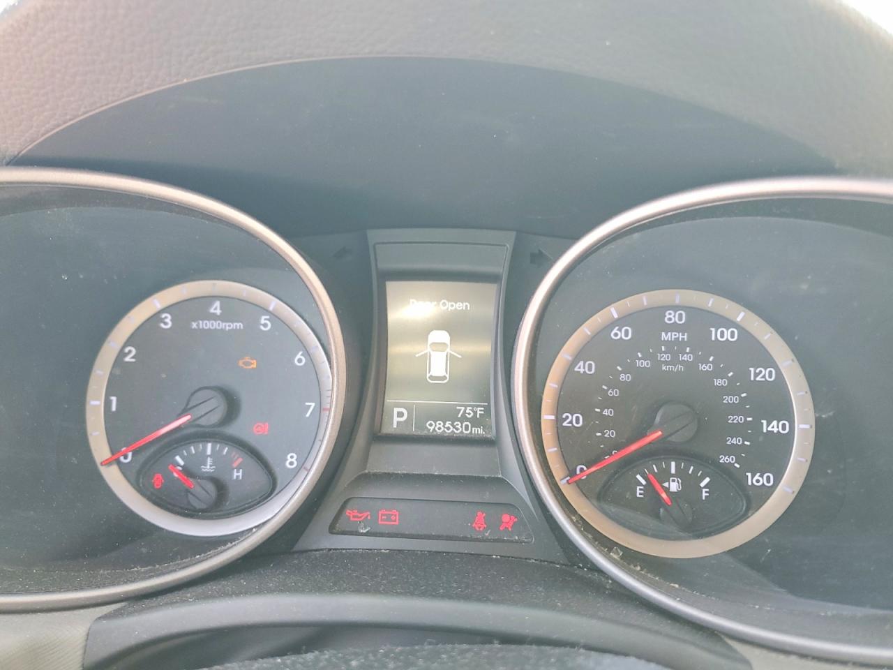 2014 Hyundai Santa Fe Sport 2.4l Black vin: 5XYZUDLB7EG142878