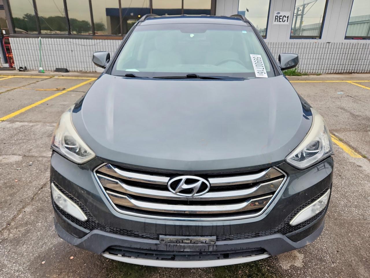 2014 Hyundai Santa Fe Sport 2.4l Charcoal vin: 5XYZUDLB7EG174150
