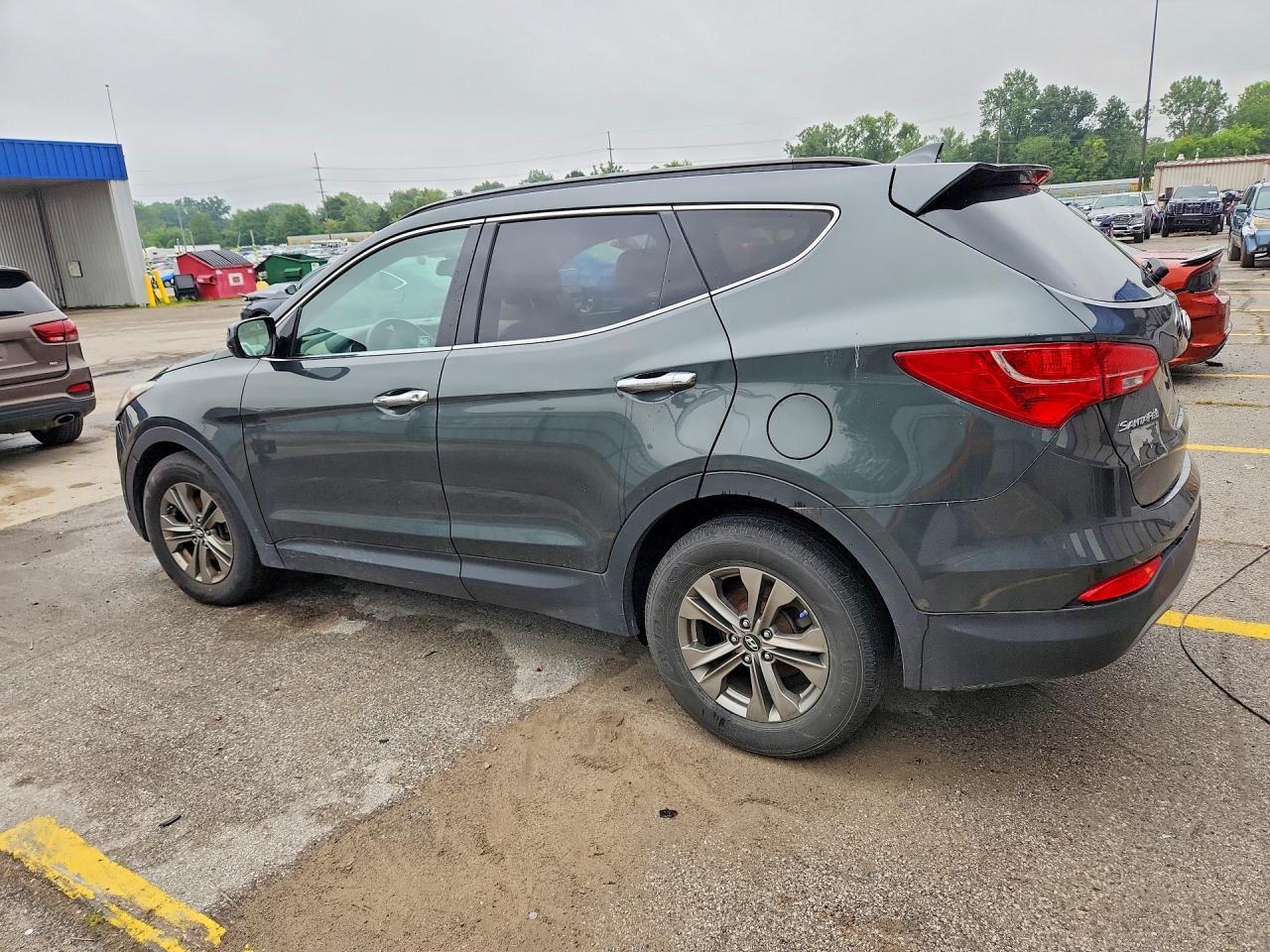 2014 Hyundai Santa Fe Sport 2.4l Charcoal vin: 5XYZUDLB7EG174150