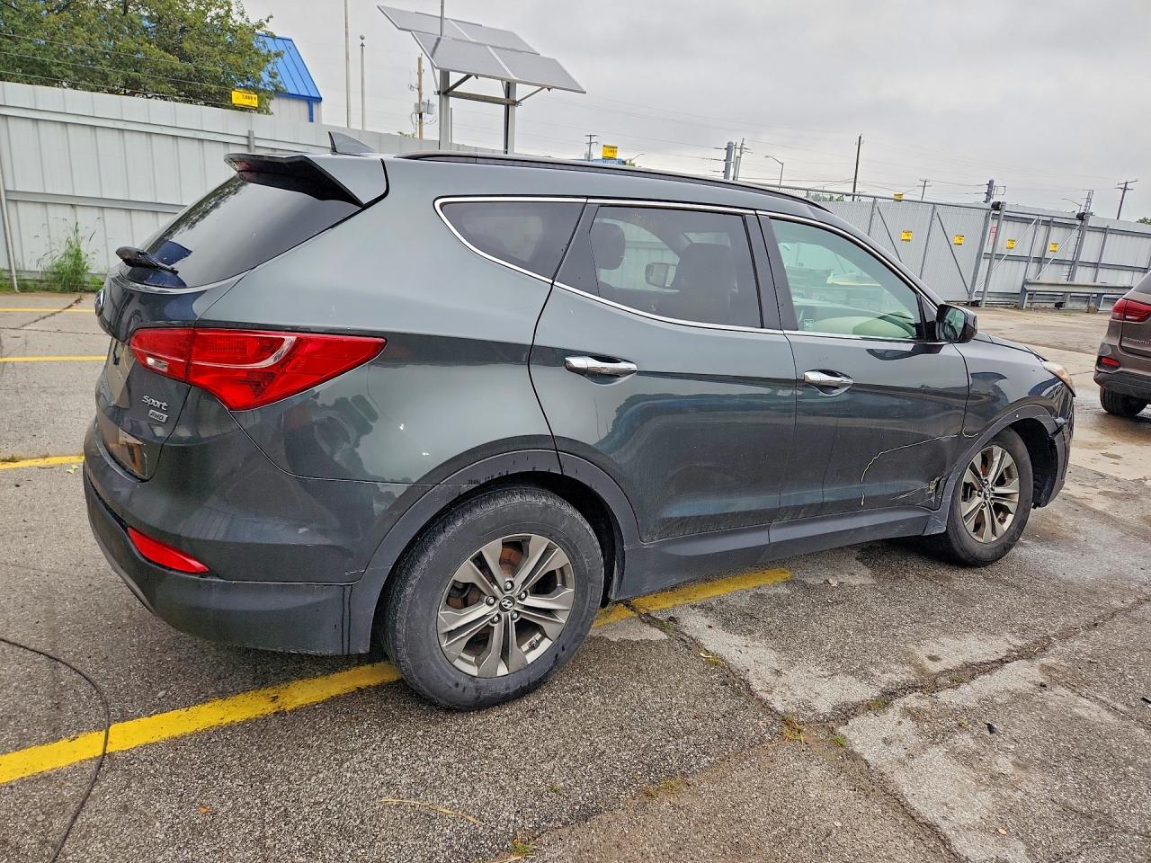 2014 Hyundai Santa Fe Sport 2.4l Charcoal vin: 5XYZUDLB7EG174150