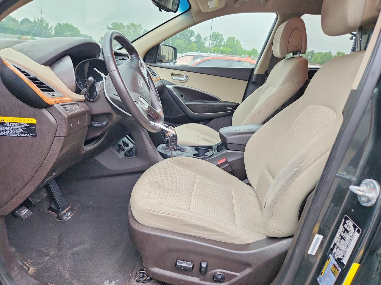 2014 Hyundai Santa Fe Sport 2.4l Charcoal vin: 5XYZUDLB7EG174150