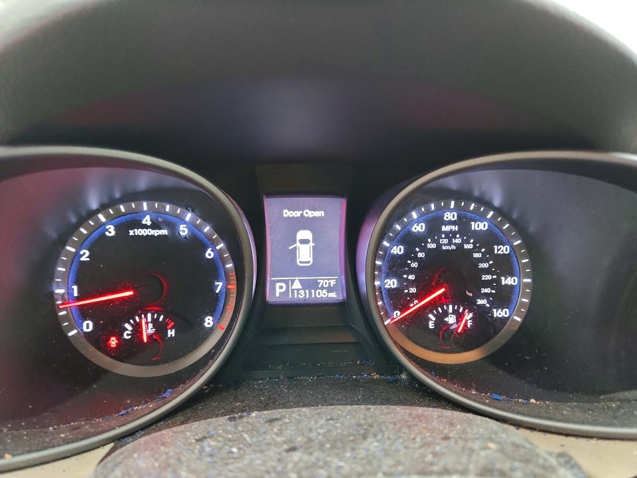 2014 Hyundai Santa Fe Sport 2.4l Charcoal vin: 5XYZUDLB7EG174150