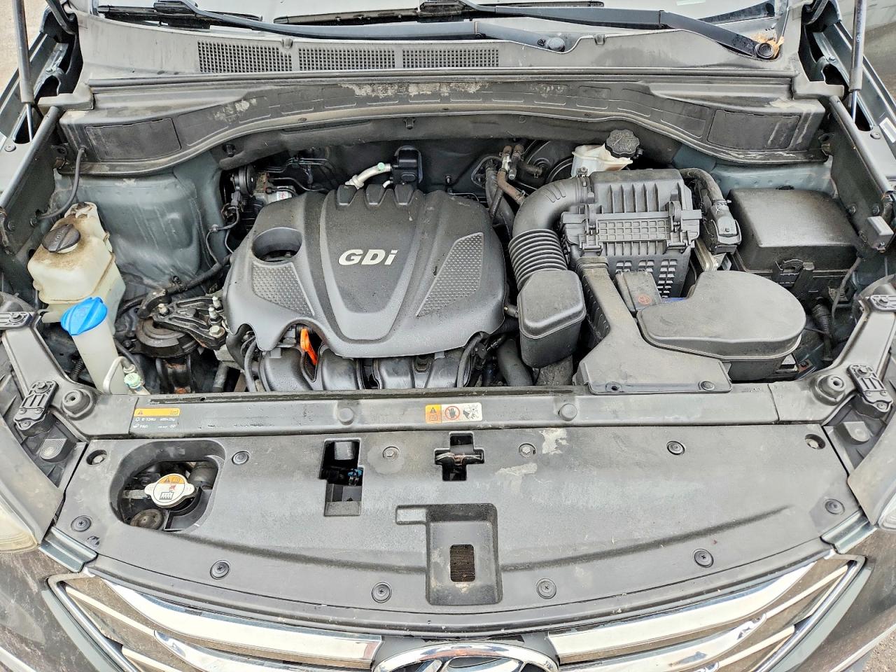 2014 Hyundai Santa Fe Sport 2.4l Charcoal vin: 5XYZUDLB7EG174150