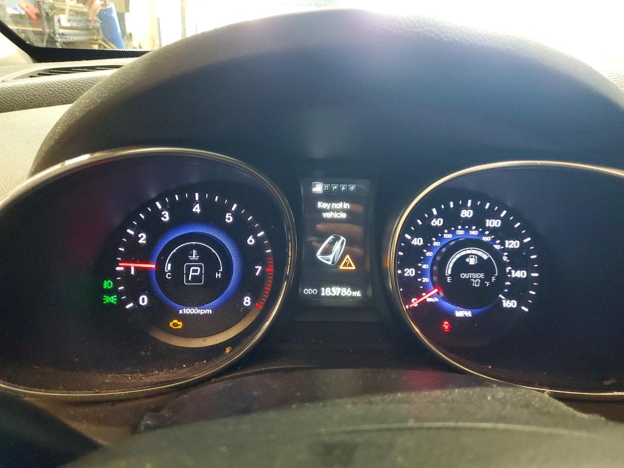 2014 Hyundai Santa Fe Sport 2.4l Black vin: 5XYZUDLB7EG229874