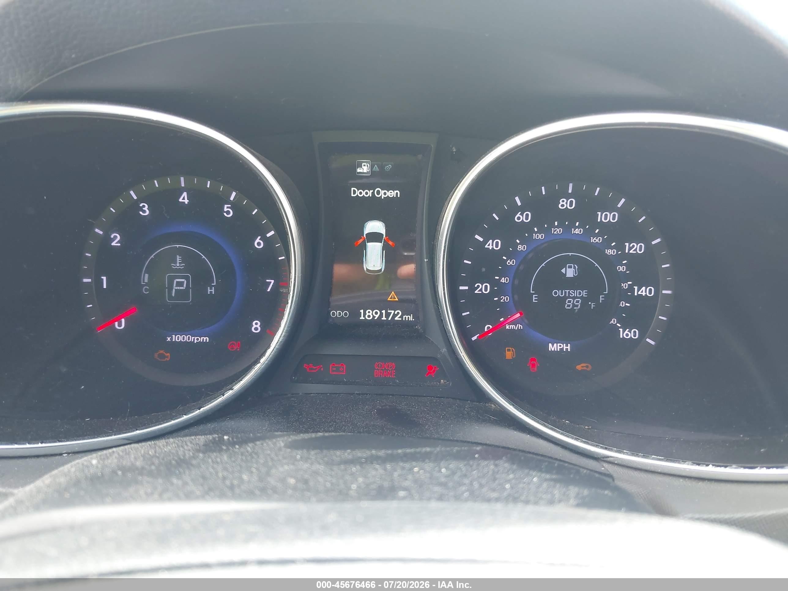 2015 Hyundai Santa Fe Sport 2.4l Gray vin: 5XYZUDLB7FG243307