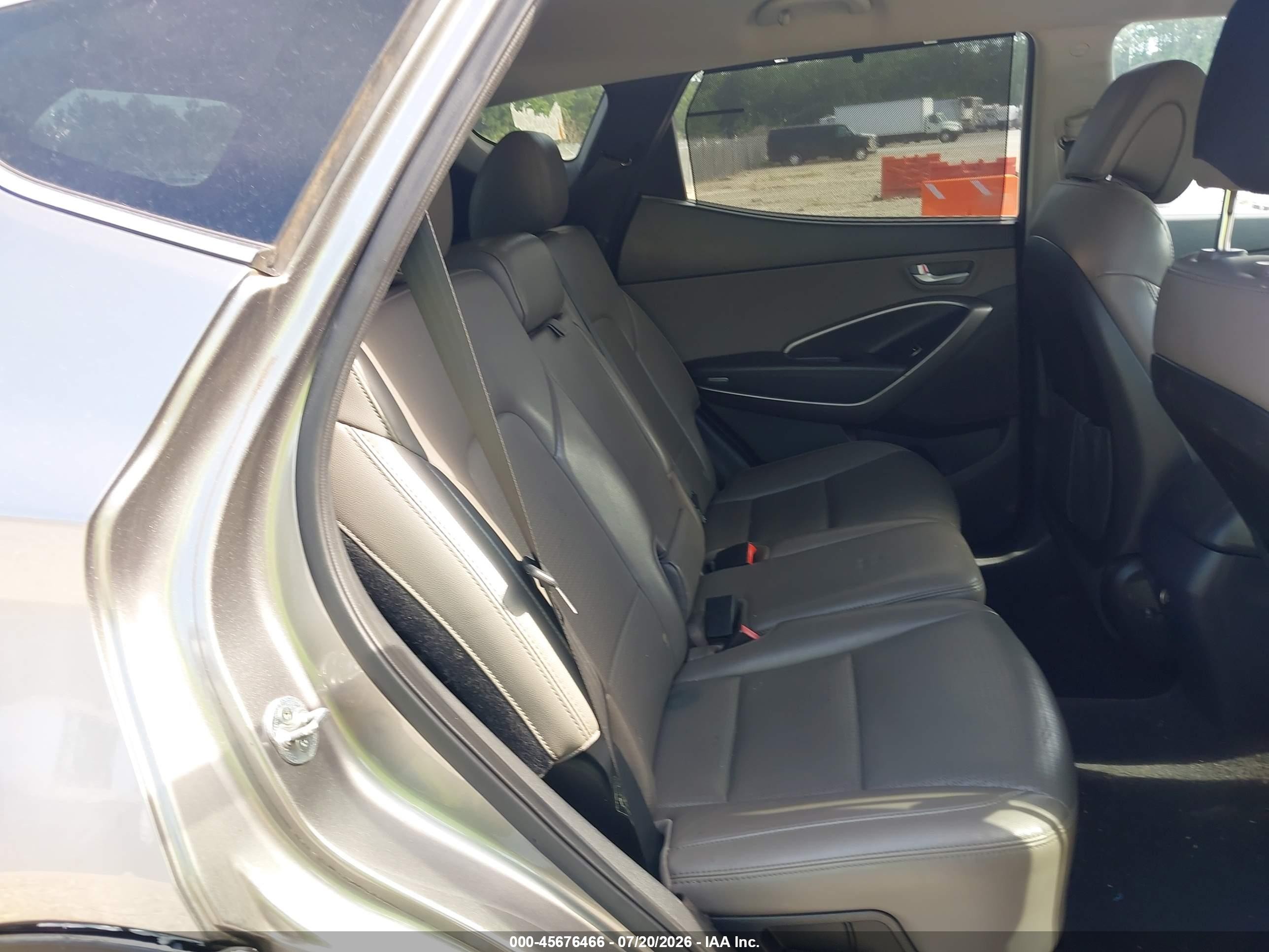 2015 Hyundai Santa Fe Sport 2.4l Gray vin: 5XYZUDLB7FG243307