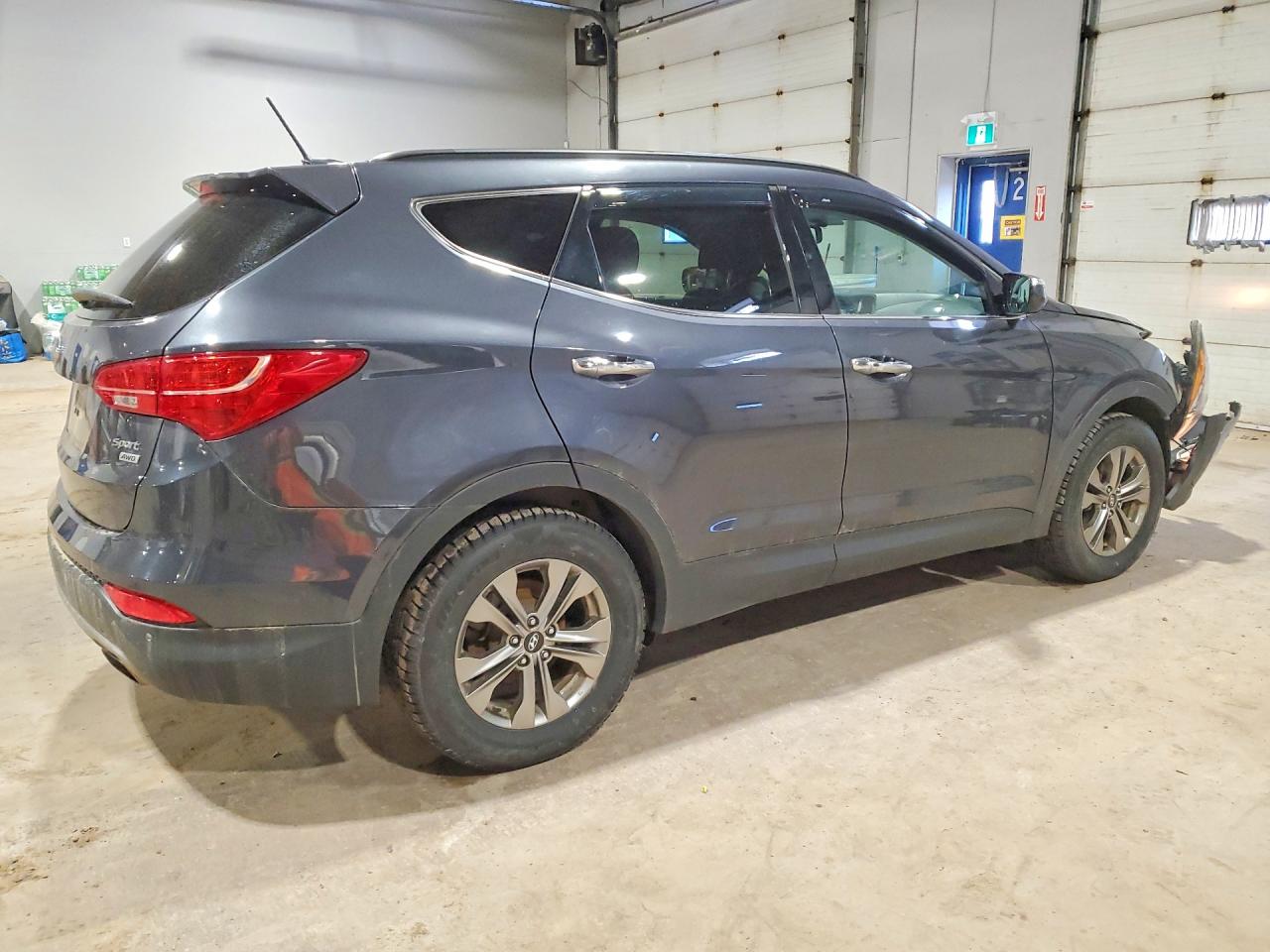 2015 Hyundai Santa Fe Sport 2.4l Gray vin: 5XYZUDLB7FG289333
