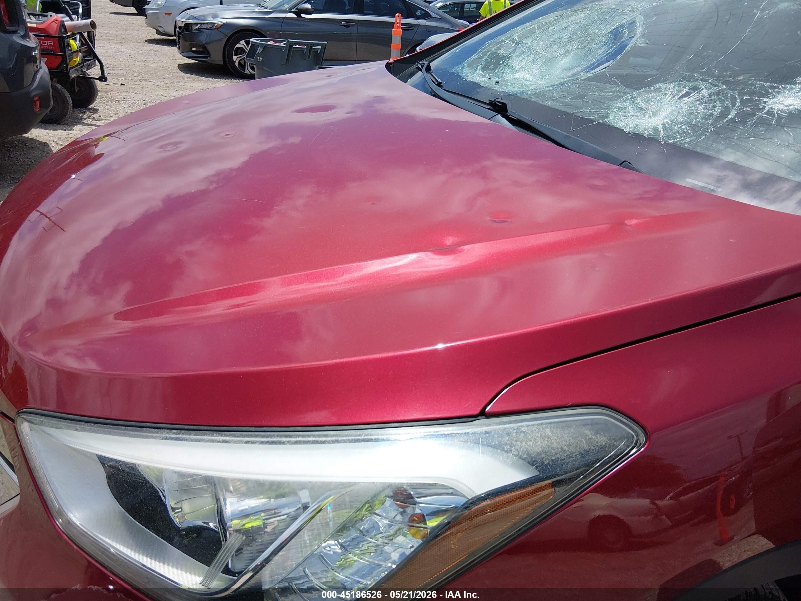 2015 Hyundai Santa Fe Sport 2.4l Red vin: 5XYZUDLB7FG303165