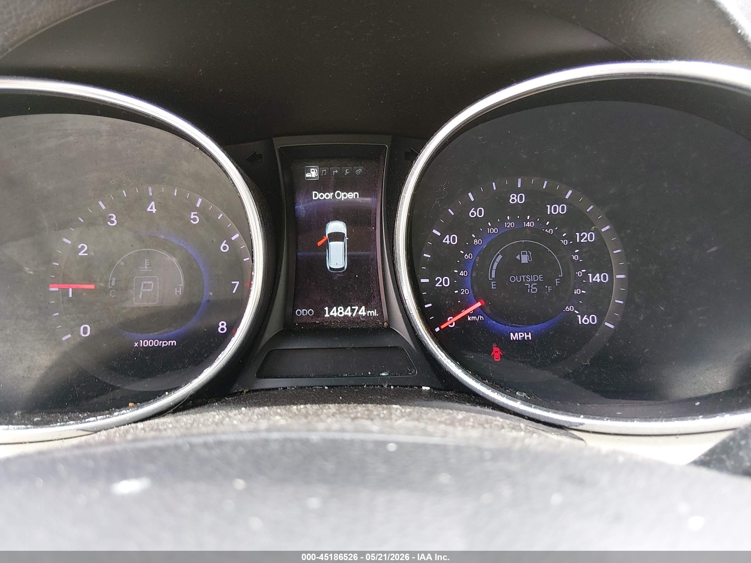 2015 Hyundai Santa Fe Sport 2.4l Red vin: 5XYZUDLB7FG303165